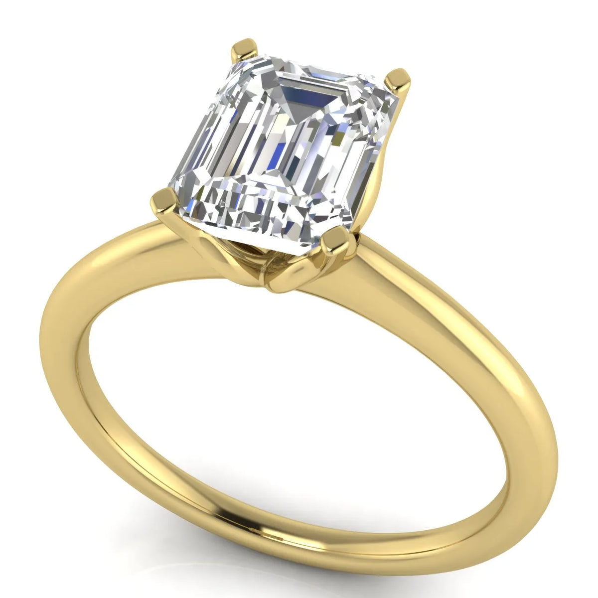 Classic Solitaire Ring with Minimalist Design