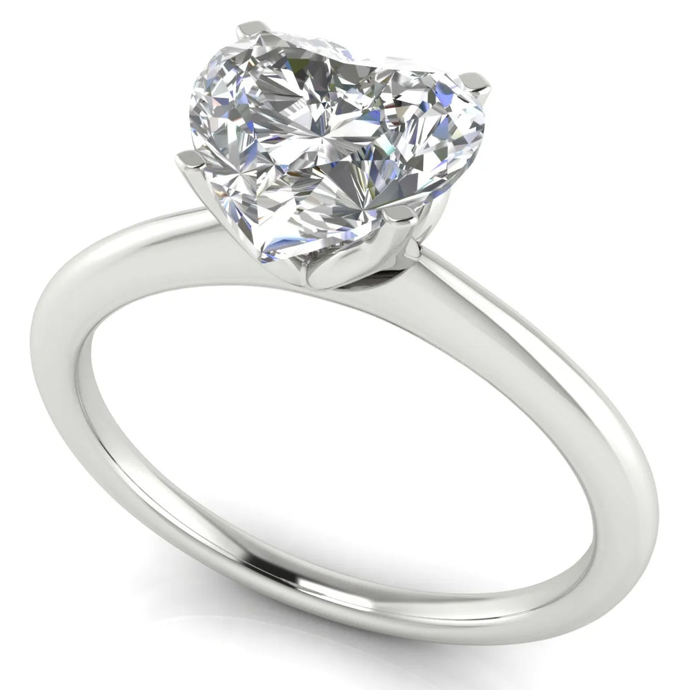 Classic Solitaire Ring with Minimalist Design
