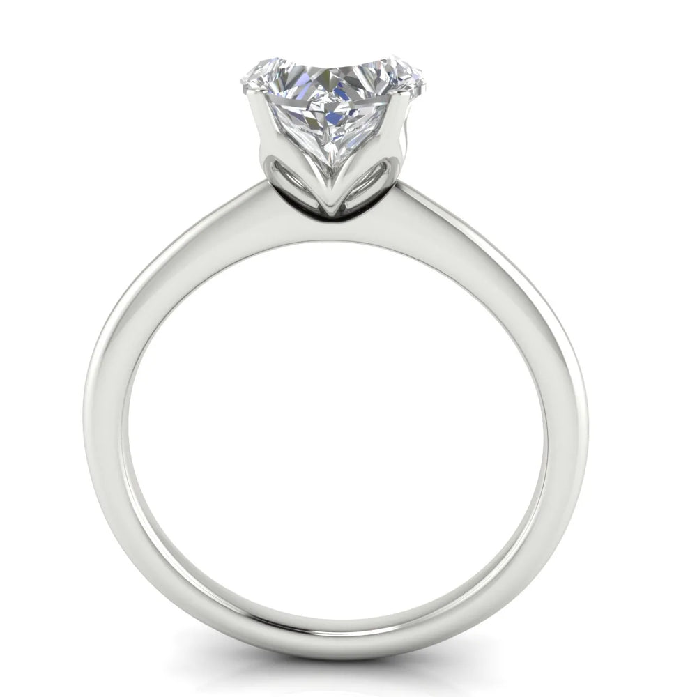 Classic Solitaire Ring with Minimalist Design