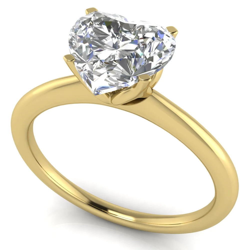Classic Solitaire Ring with Minimalist Design
