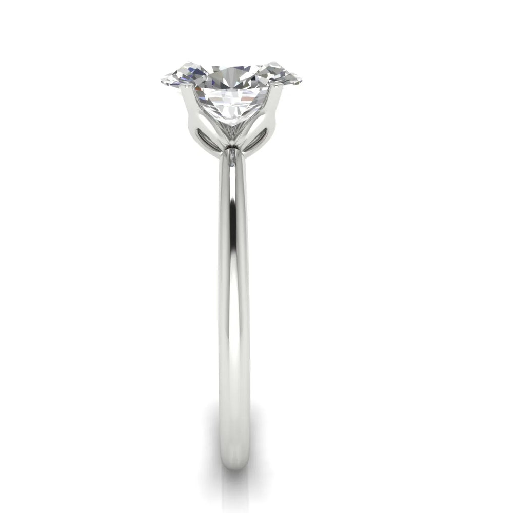 Classic Solitaire Ring with Minimalist Design