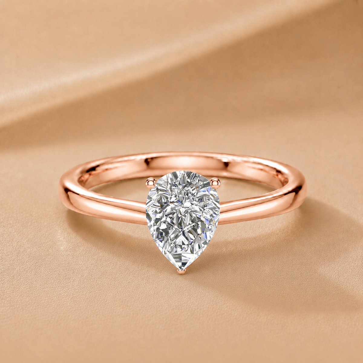 Classic Solitaire Ring with Minimalist Design