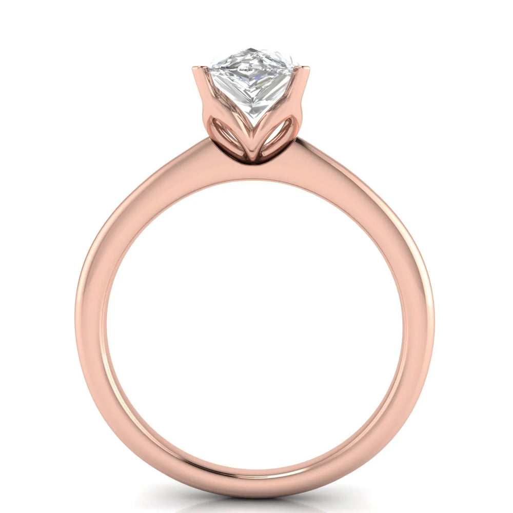 Classic Solitaire Ring with Minimalist Design