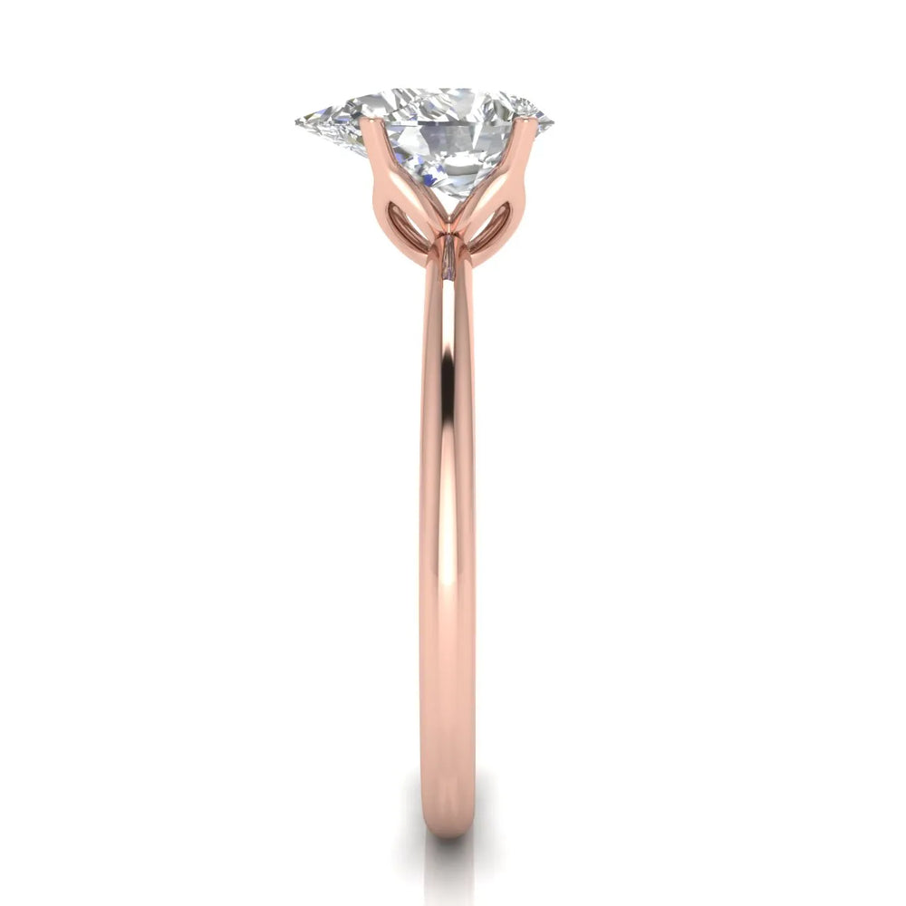 Classic Solitaire Ring with Minimalist Design