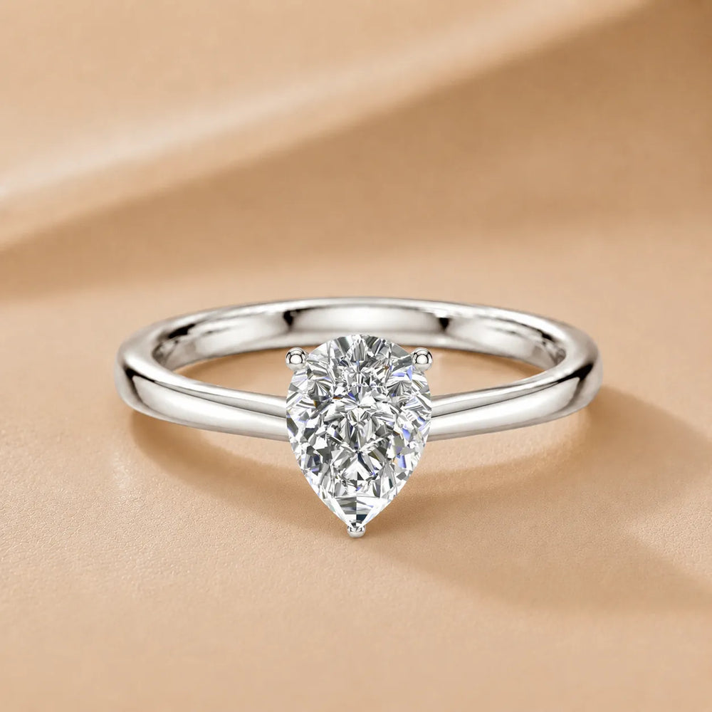Classic Solitaire Ring with Minimalist Design