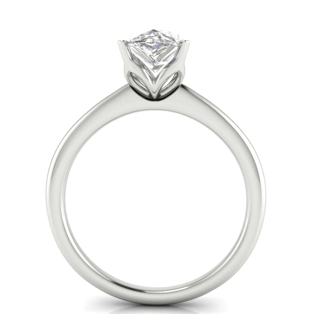 Classic Solitaire Ring with Minimalist Design