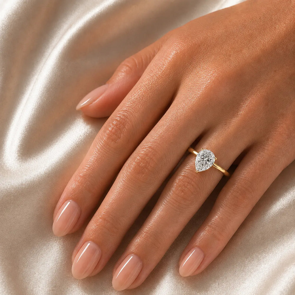 Classic Solitaire Ring with Minimalist Design
