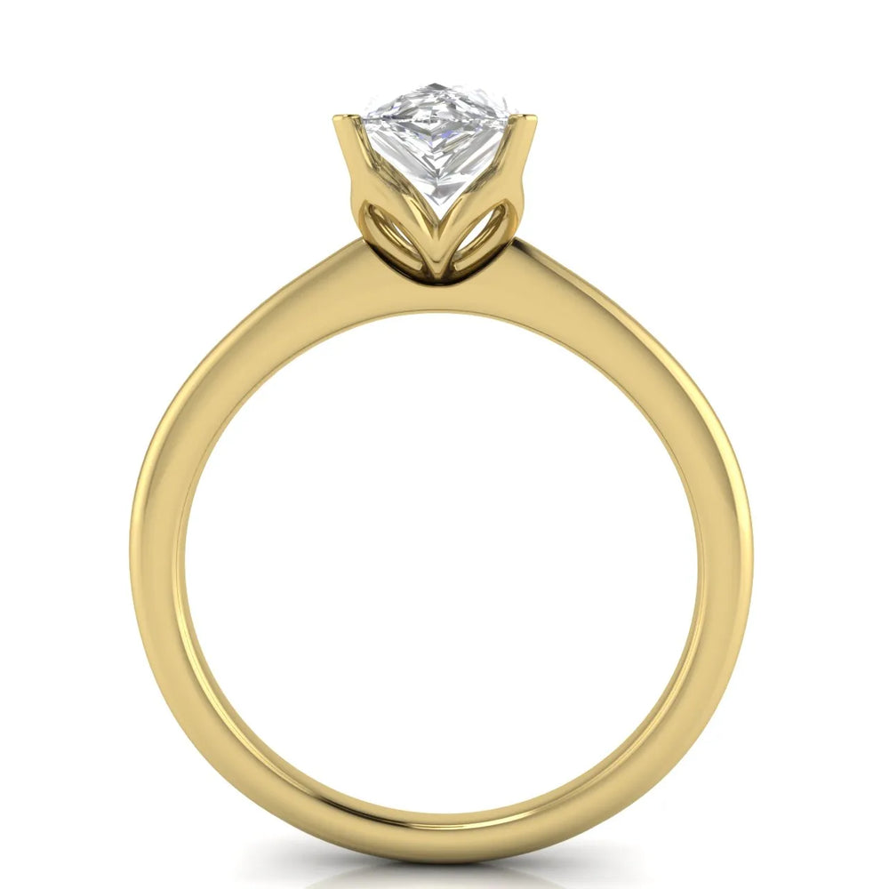 Classic Solitaire Ring with Minimalist Design