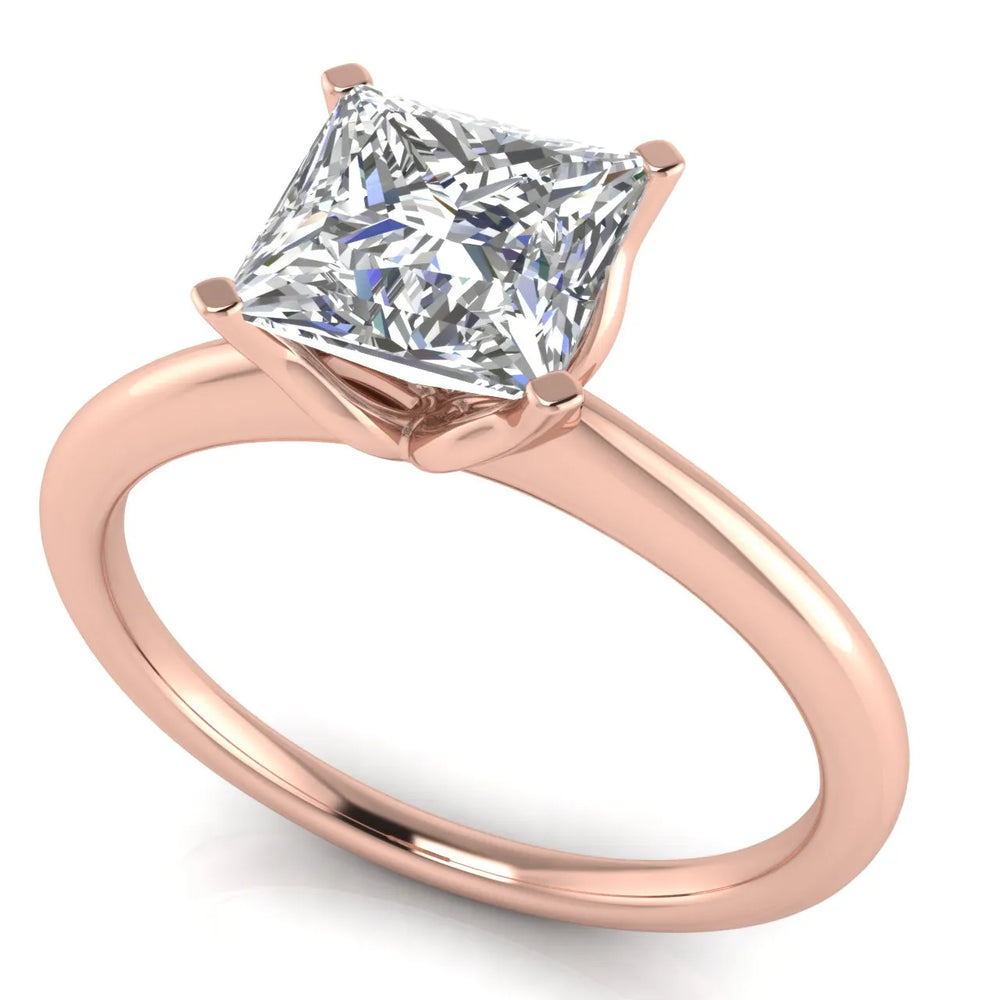 Classic Solitaire Ring with Minimalist Design