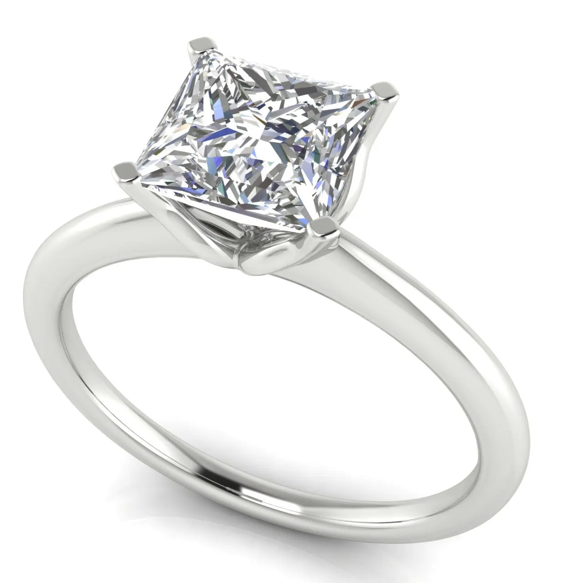 Classic Solitaire Ring with Minimalist Design