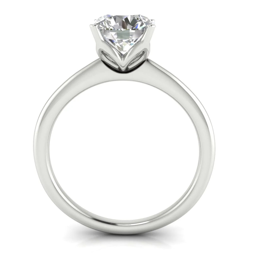 Classic Solitaire Ring with Minimalist Design