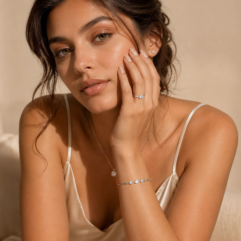 Modern Bezel-Inspired Solitaire Ring