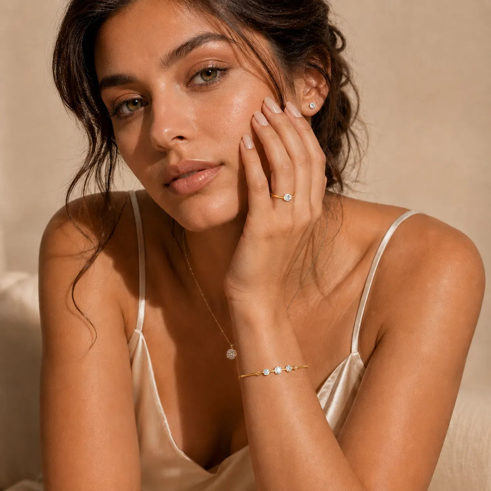 Modern Bezel-Inspired Solitaire Ring
