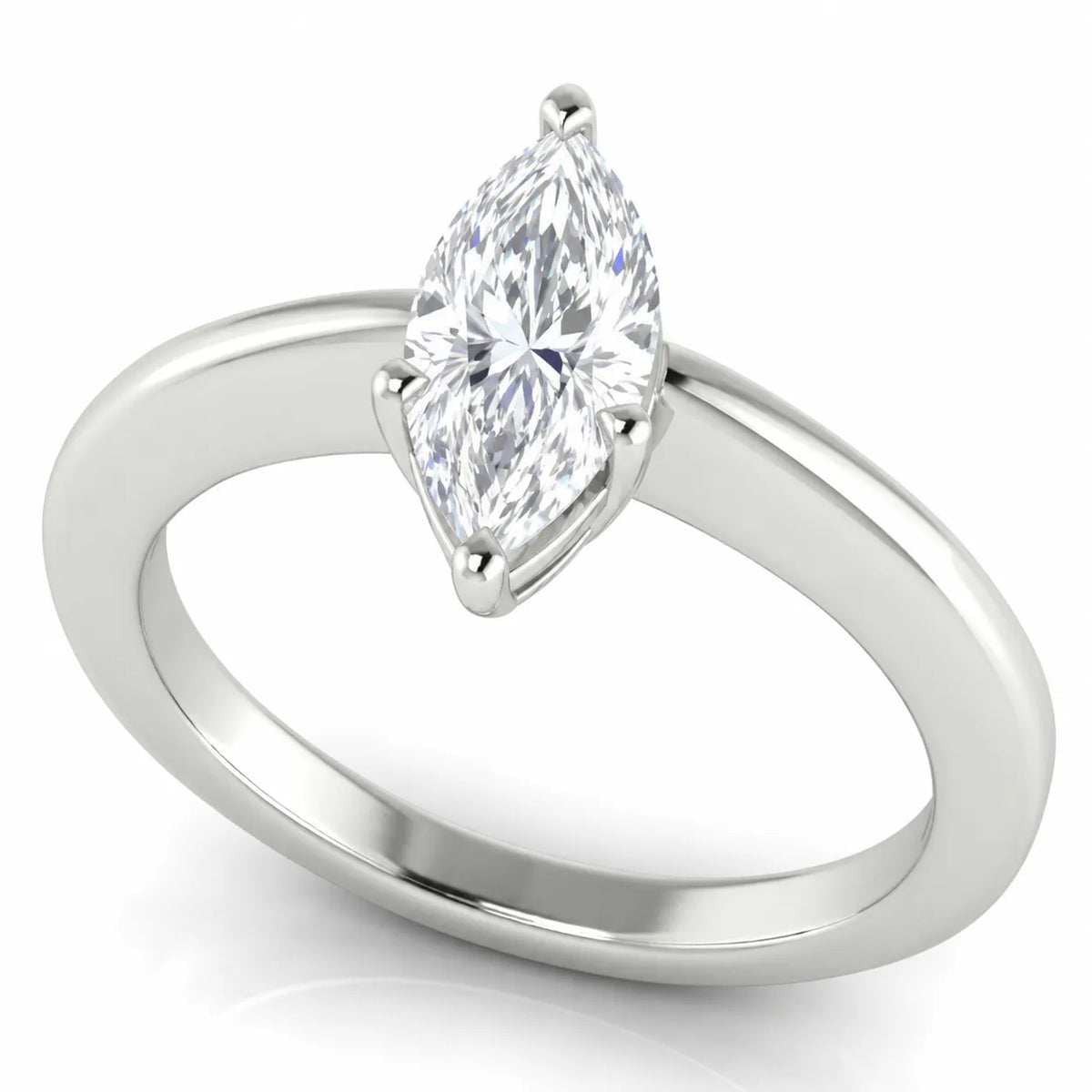 Modern Bezel-Inspired Solitaire Ring