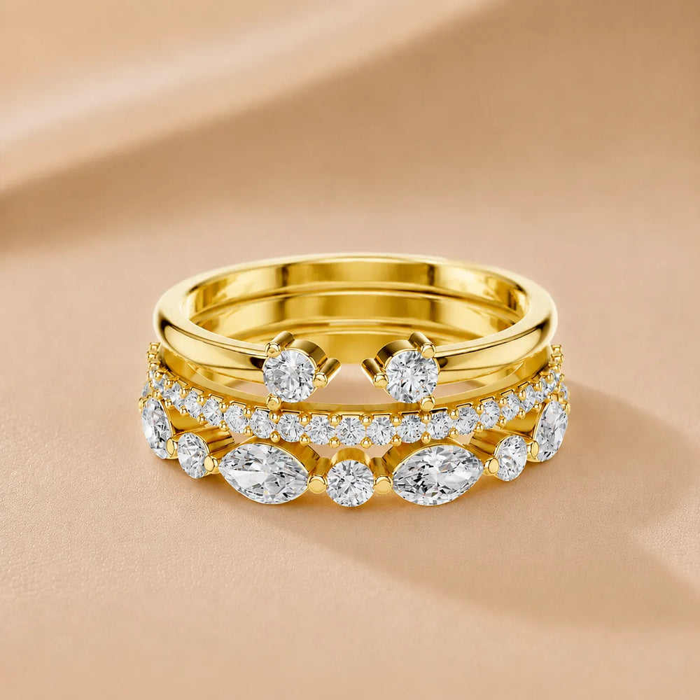 Radiant Harmony Multi-Shape Band
