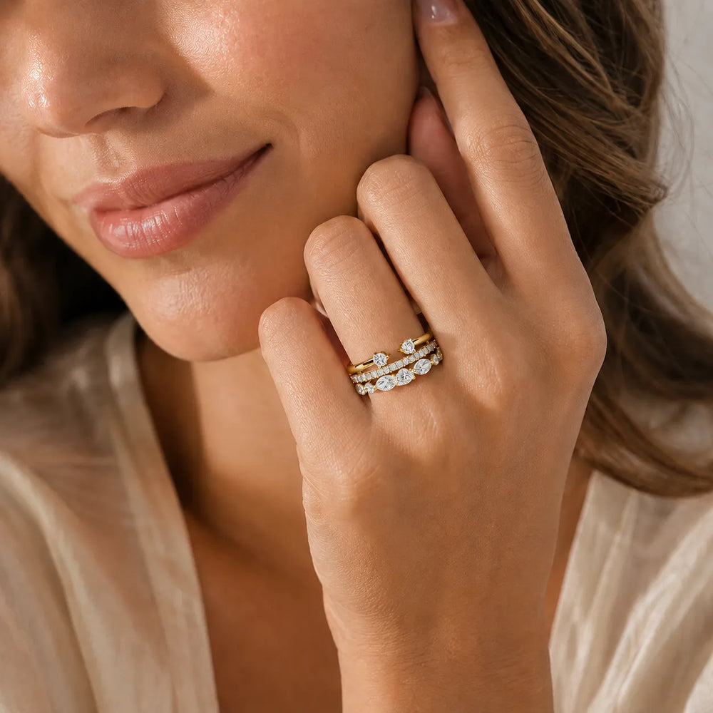 Radiant Harmony Multi-Shape Band