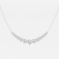 5 ctw Round Lab Grown Diamond Thirteen Stone Demi Eternity Necklace