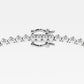 17 ctw Round Lab Grown Diamond Graduated Riviera Necklace