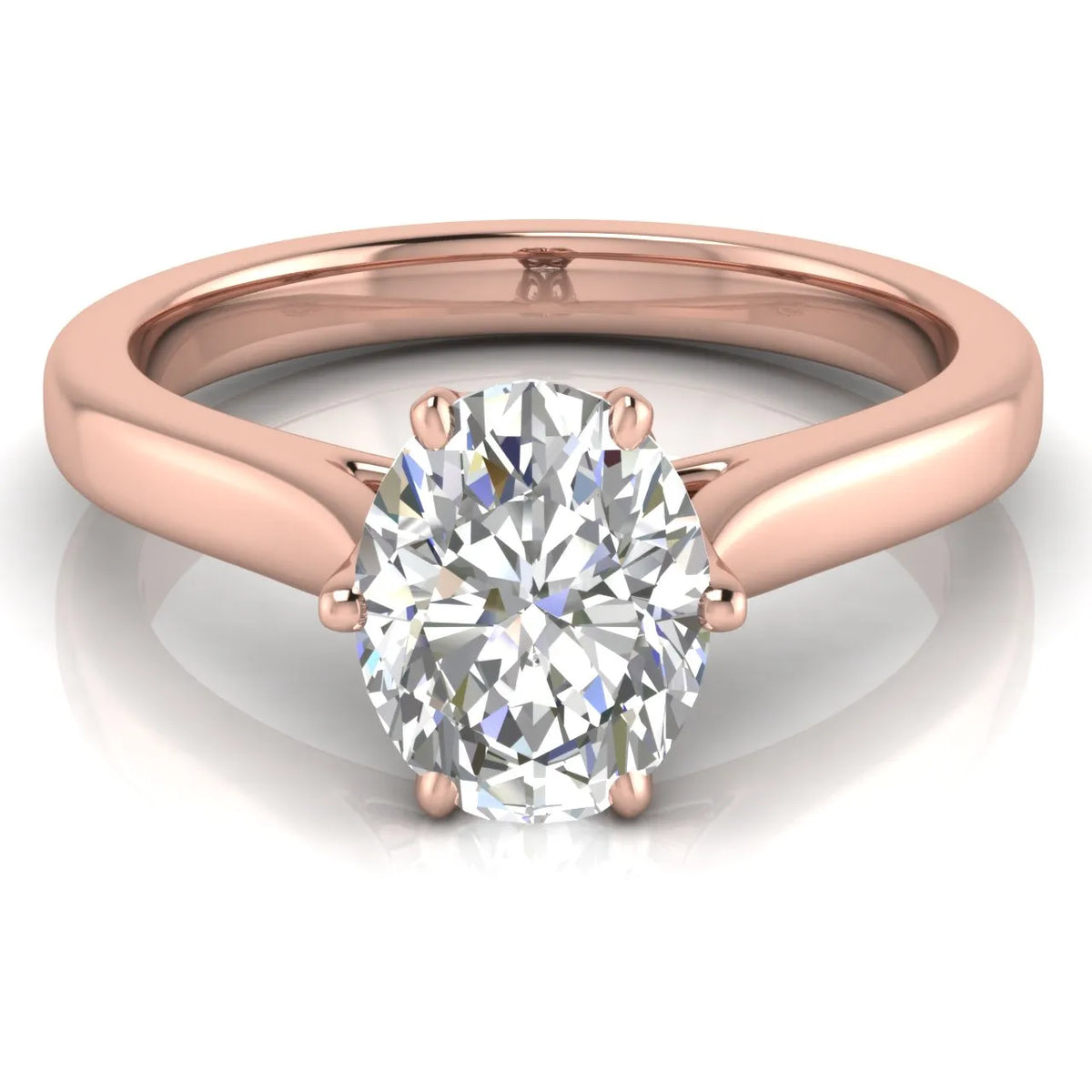 Classic Solitaire Ring with Elegant Center Stone