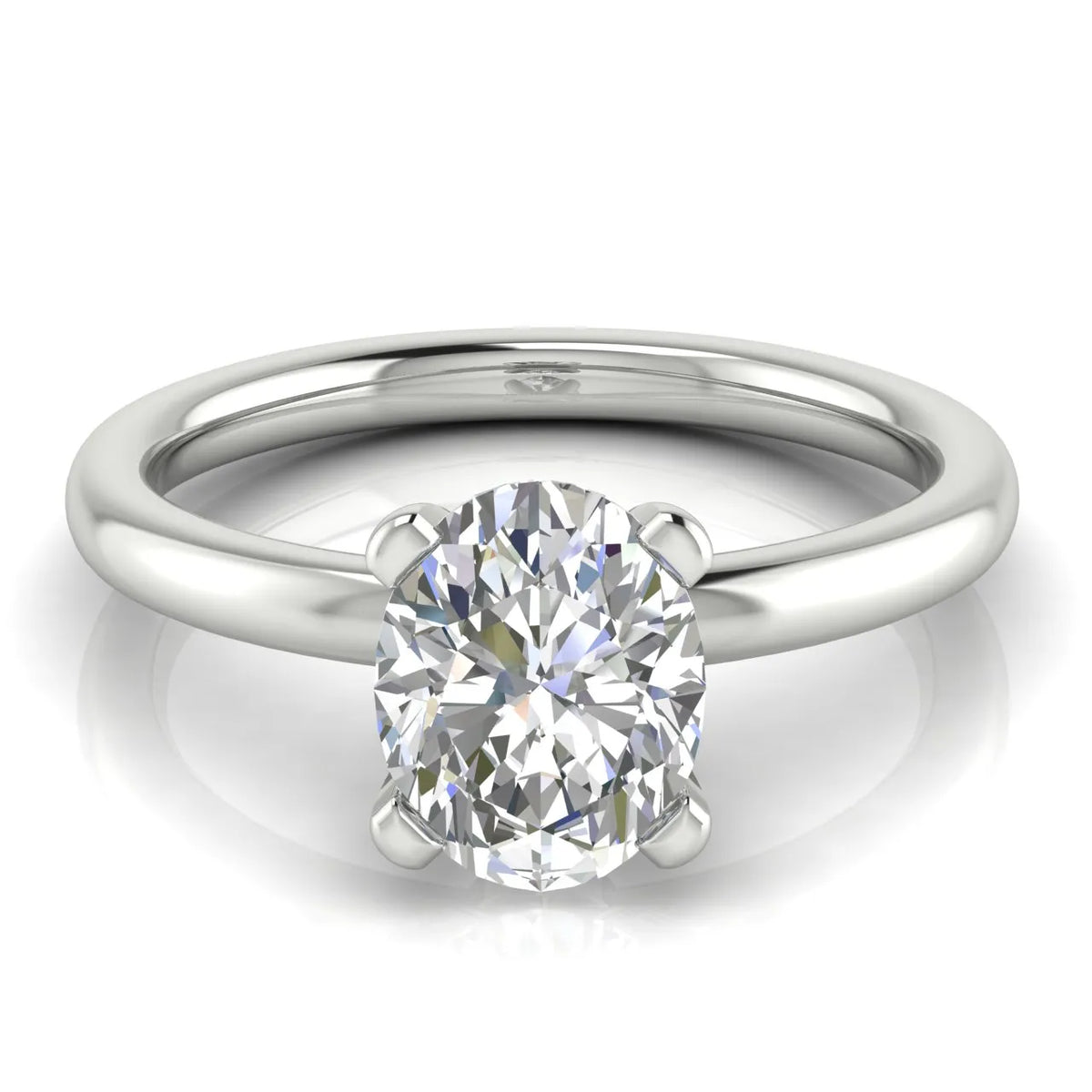 Classic Solitaire Ring with Timeless Elegance