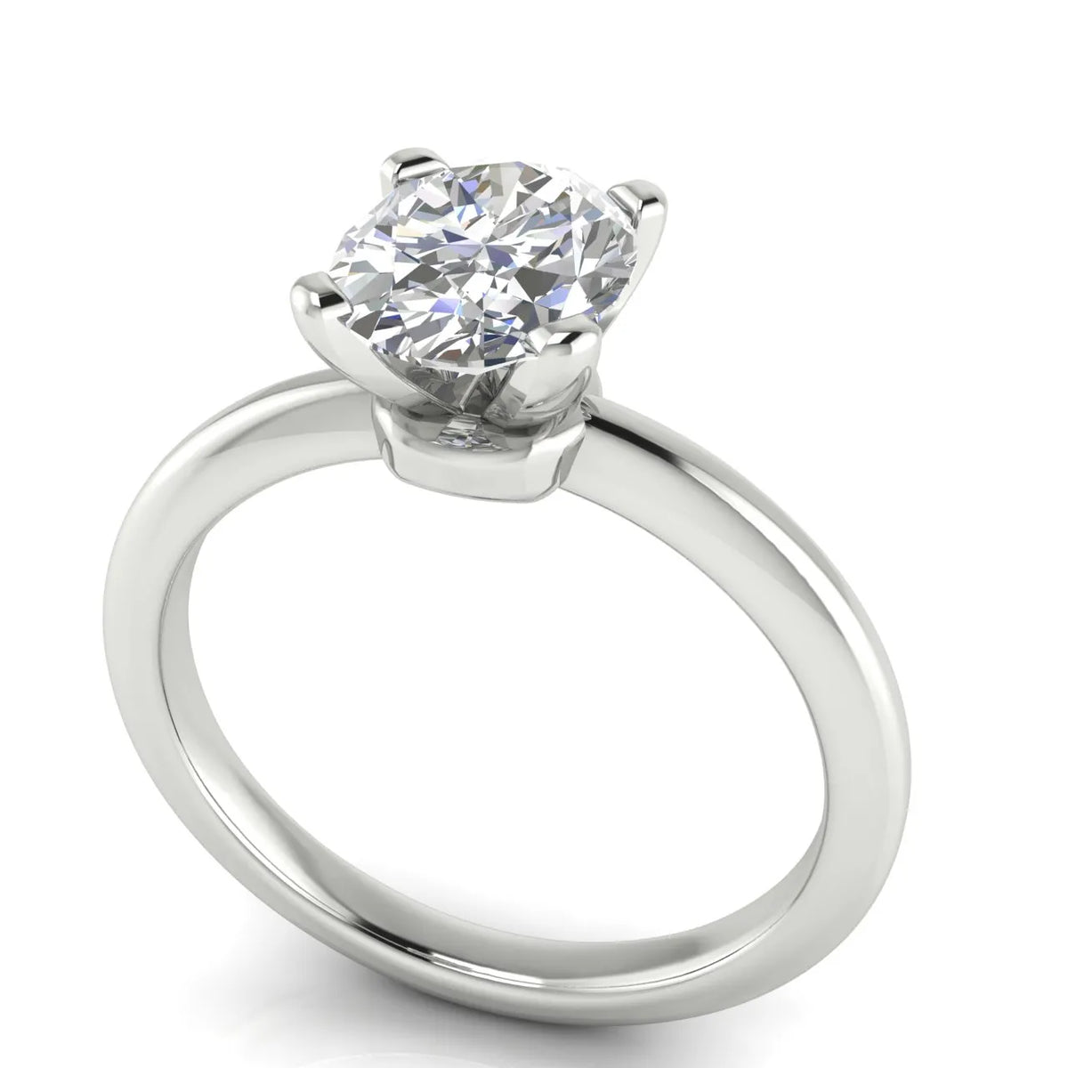 Timeless Solitaire Engagement Ring