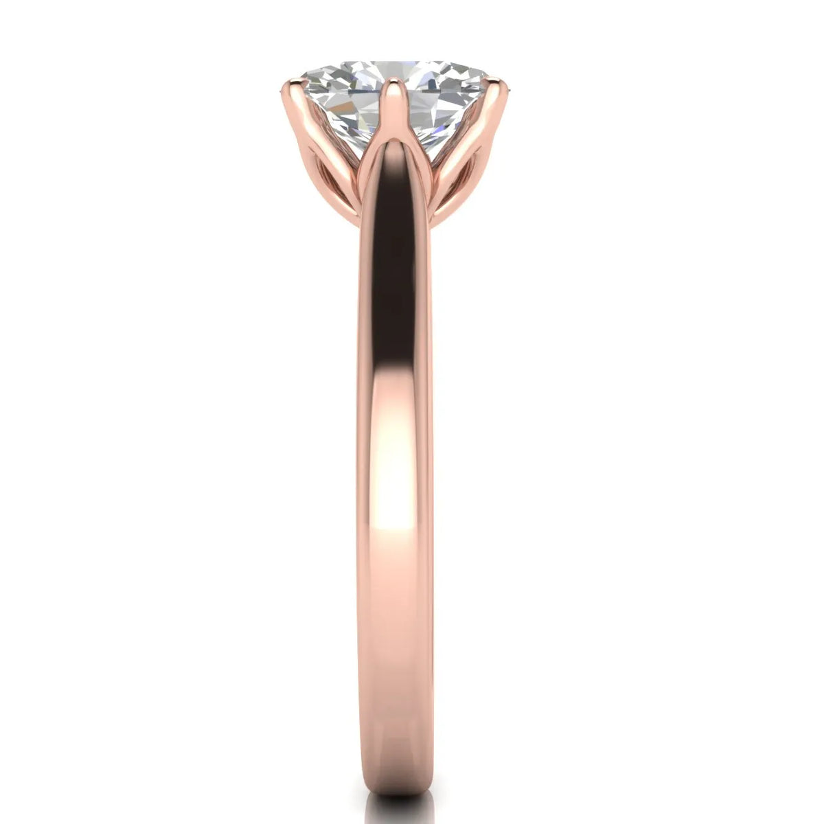 Classic Solitaire Ring with Elegant Center Stone