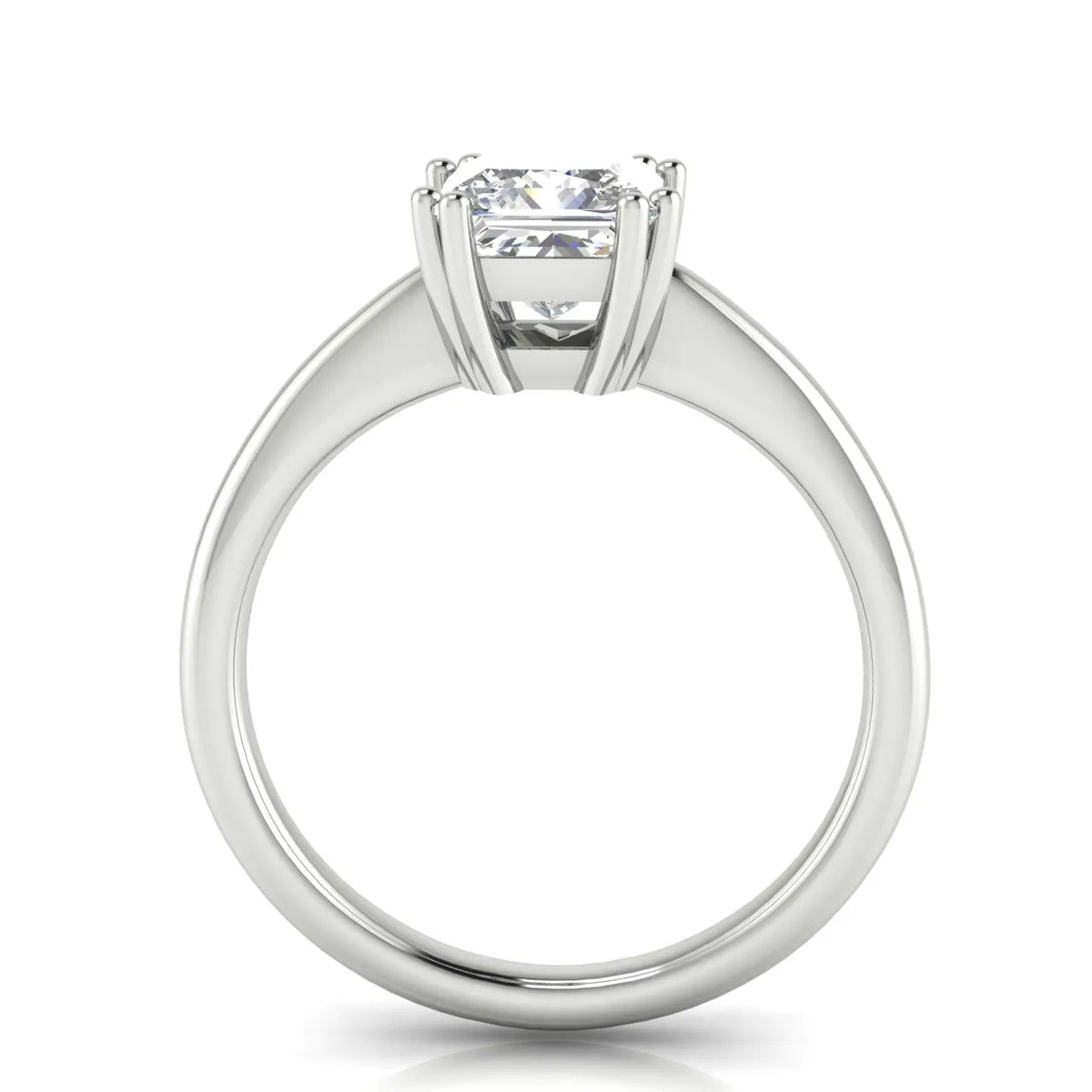 Elegant Solitaire Ring with Classic Prong Setting