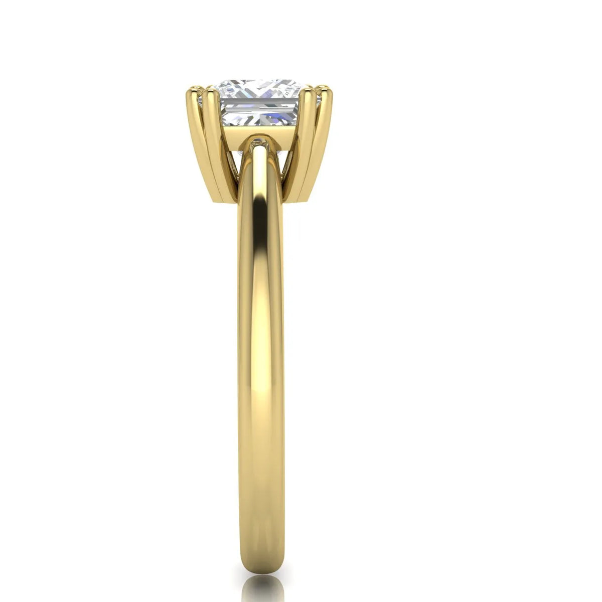 Elegant Solitaire Ring with Classic Prong Setting