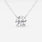 2 ctw Round Lab Grown Diamond Solitaire Pendant