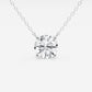 2 ctw Round Lab Grown Diamond Solitaire Pendant