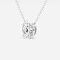 2 ctw Round Lab Grown Diamond Solitaire Pendant
