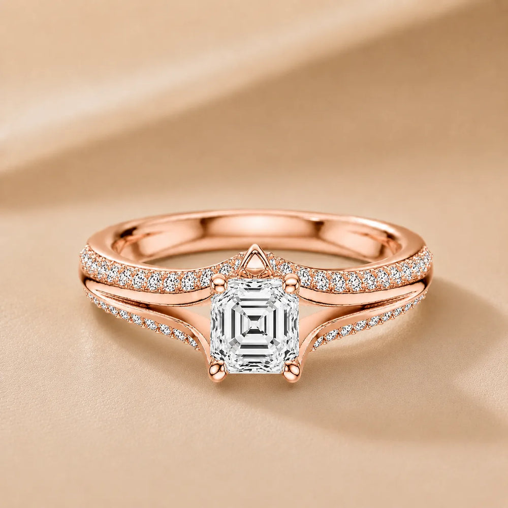 Promise of the Heart Ring with Side Stone
