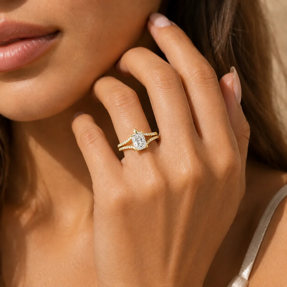 Promise of the Heart Ring with Side Stone