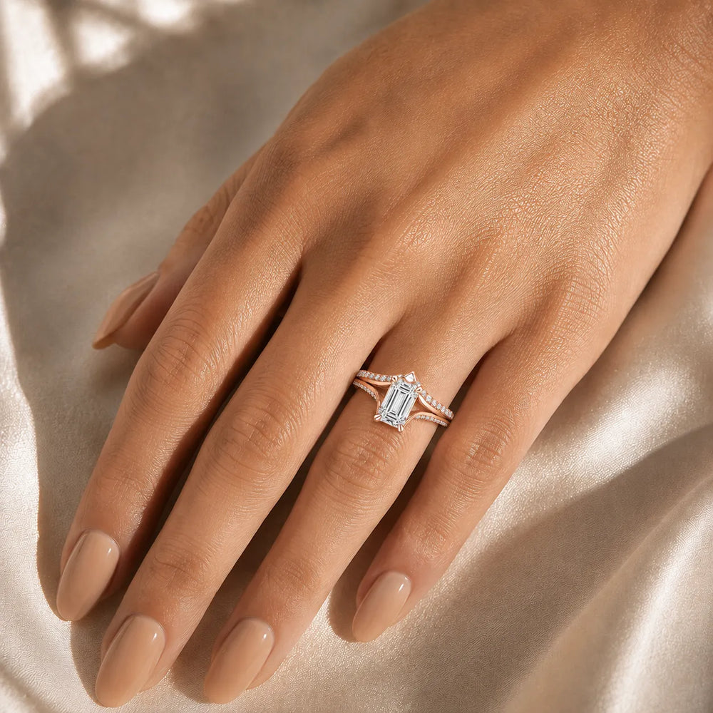 Promise of the Heart Ring with Side Stone