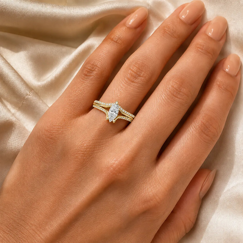 Promise of the Heart Ring with Side Stone