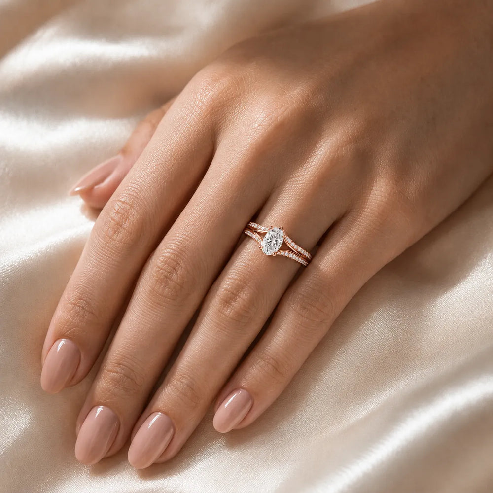 Promise of the Heart Ring with Side Stone