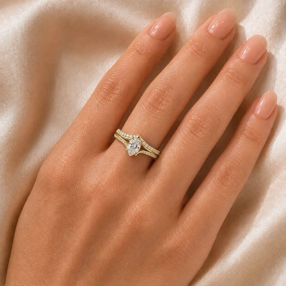 Promise of the Heart Ring with Side Stone