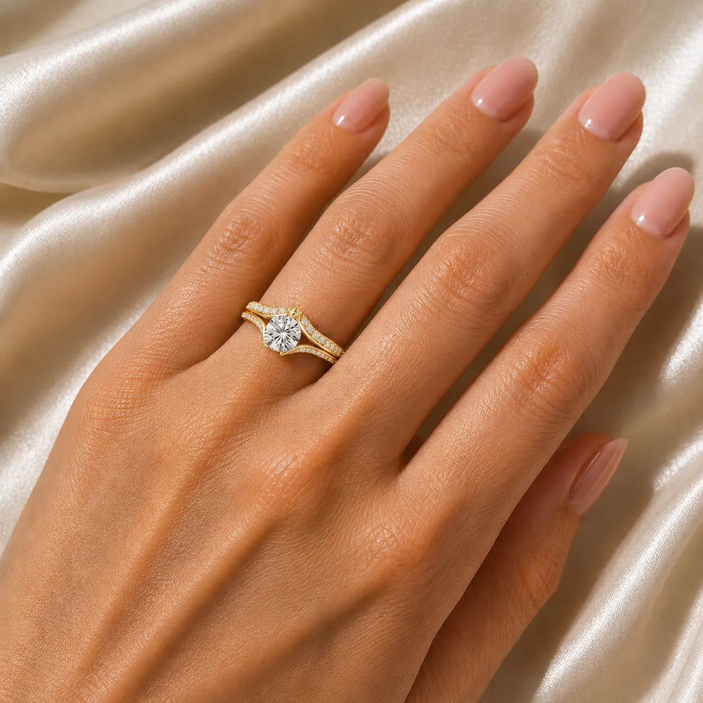 Promise of the Heart Ring with Side Stone