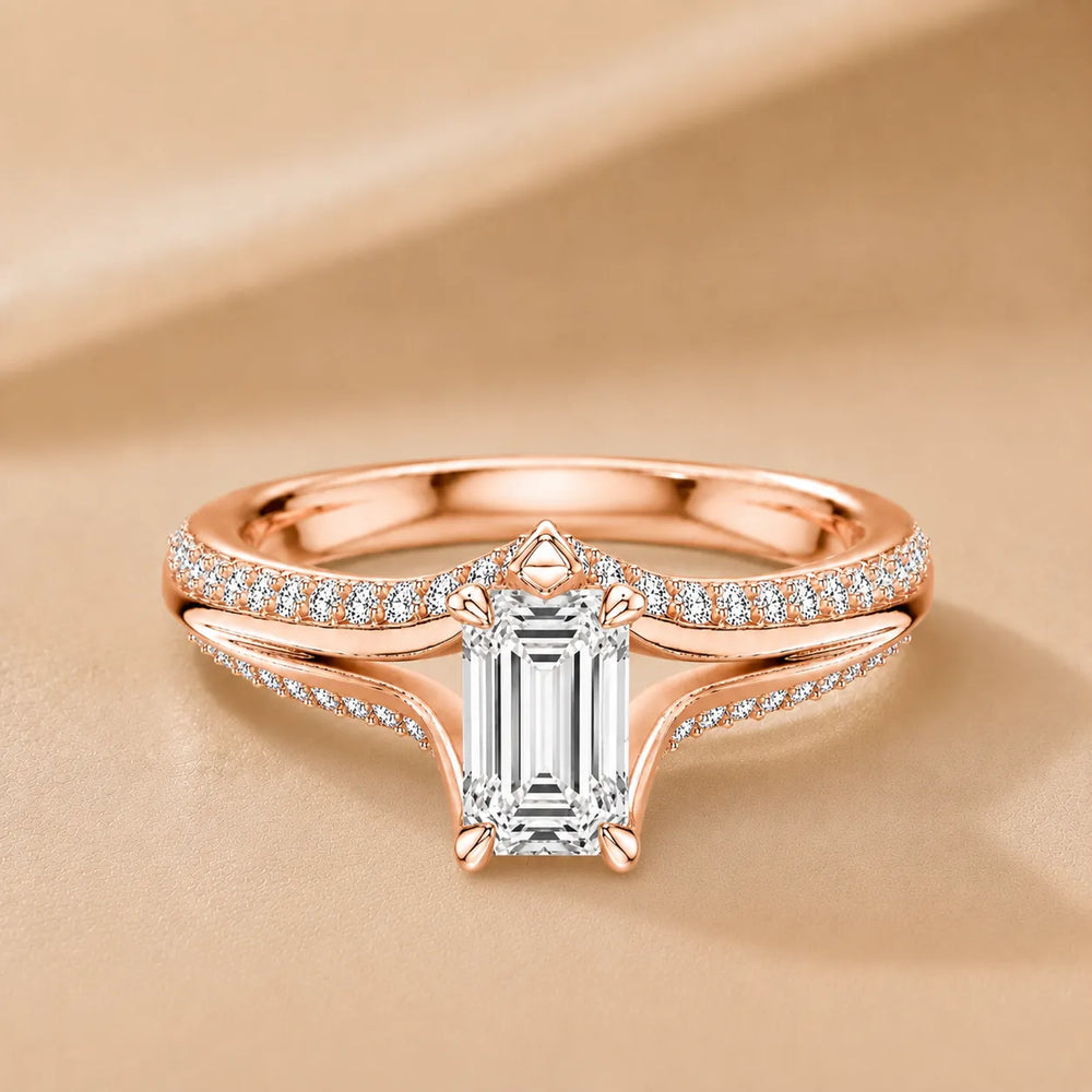 Promise of the Heart Ring with Side Stone