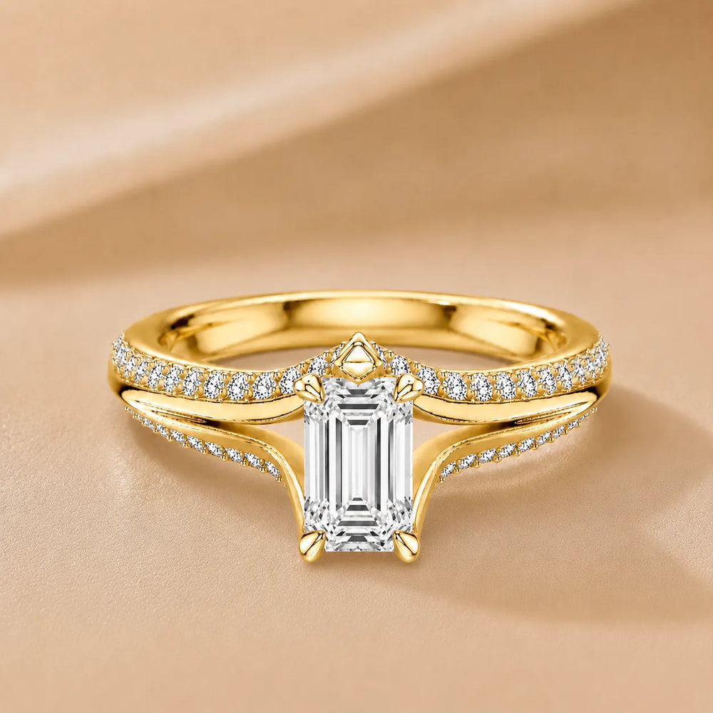 Promise of the Heart Ring with Side Stone
