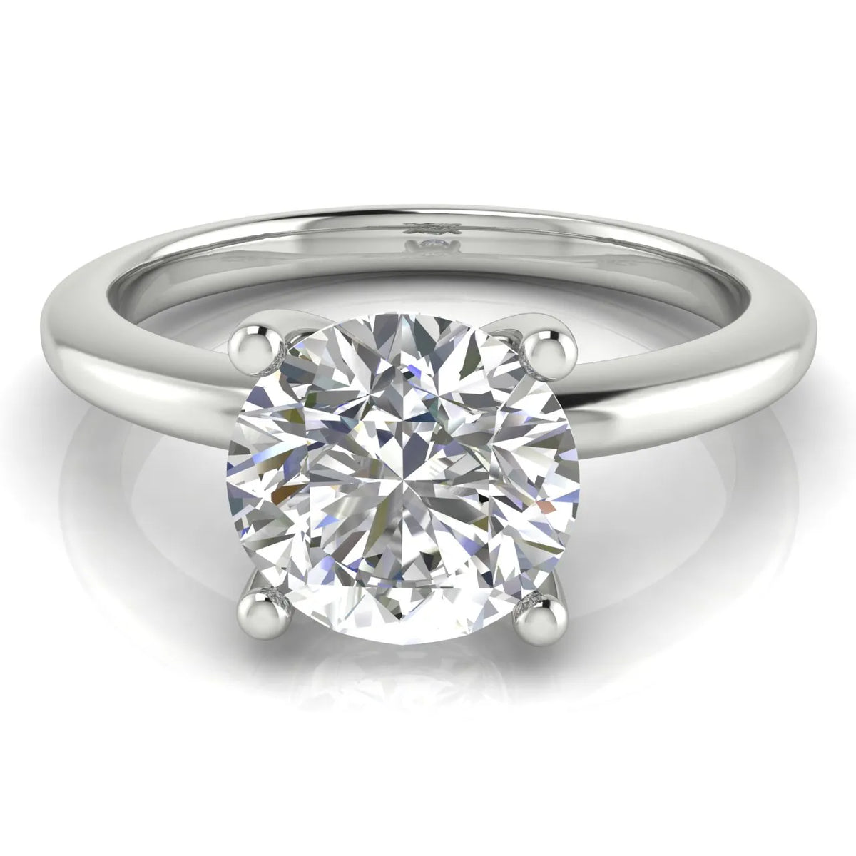 Timeless Solitaire Engagement Ring