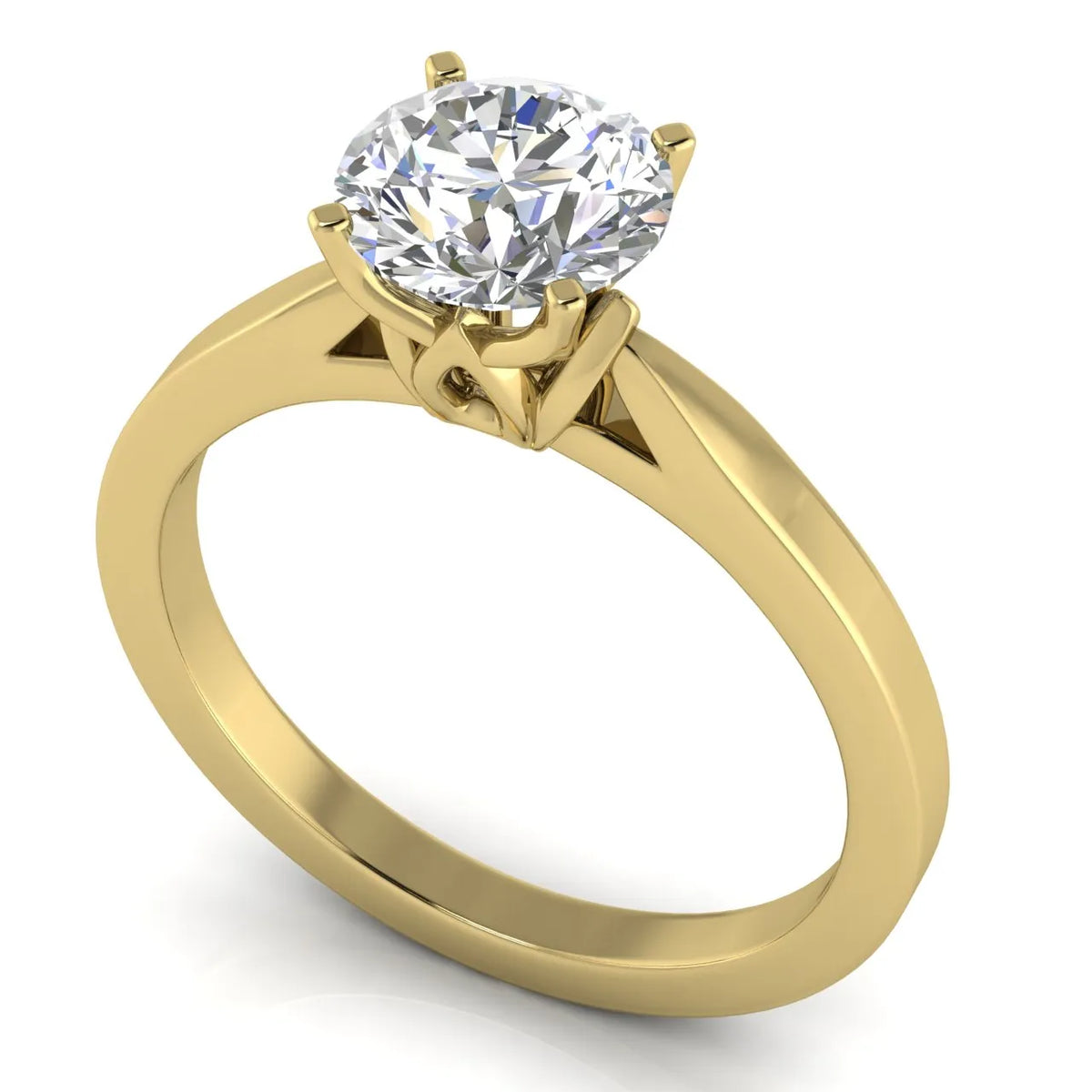 Timeless Solitaire Ring with Minimalist Design