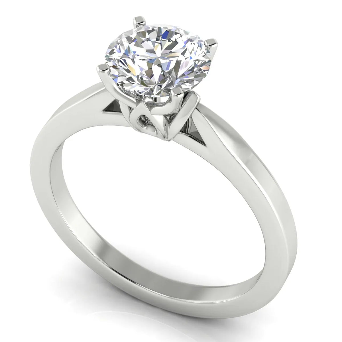 Timeless Solitaire Ring with Minimalist Design