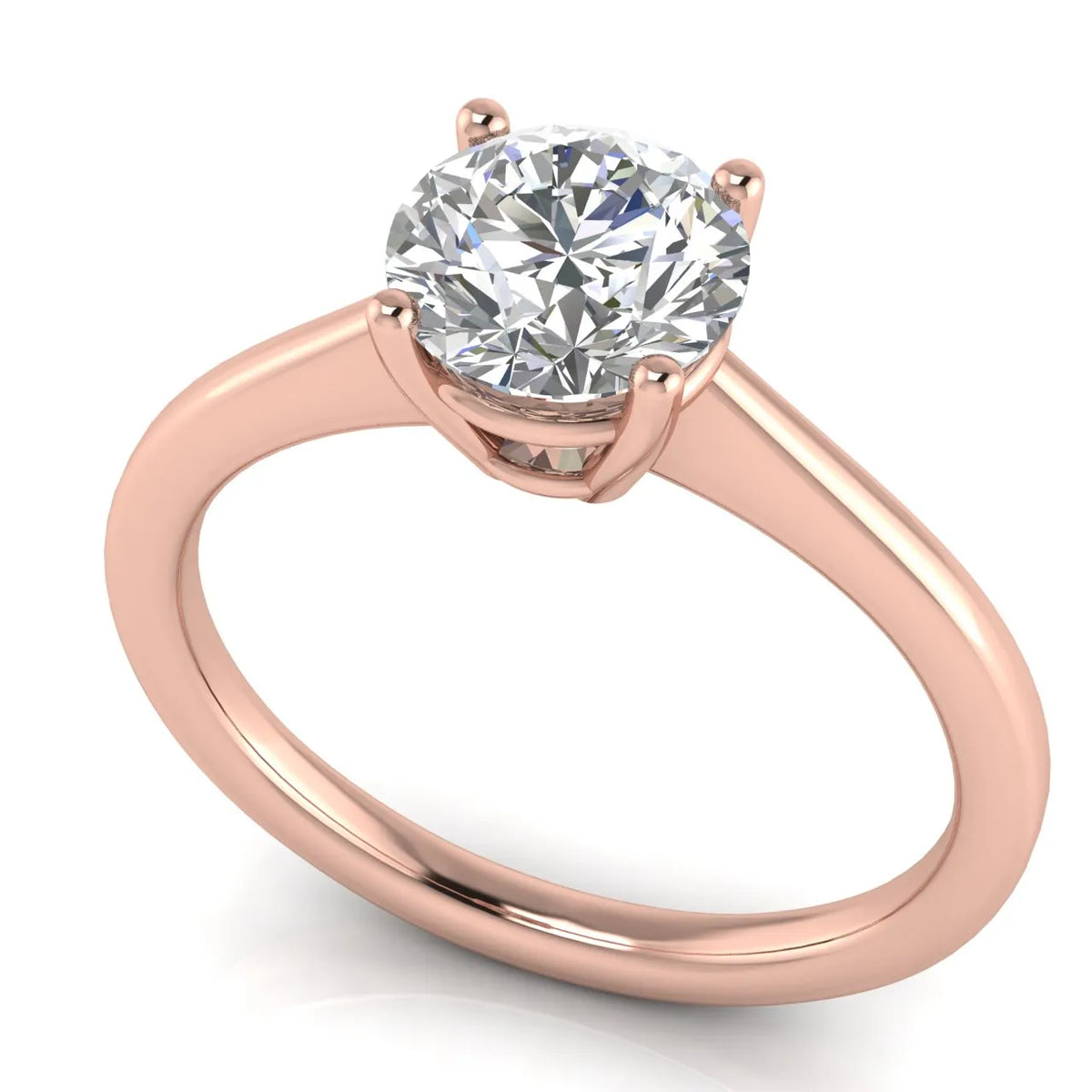 Vintage-Inspired Milgrain Engagement Ring