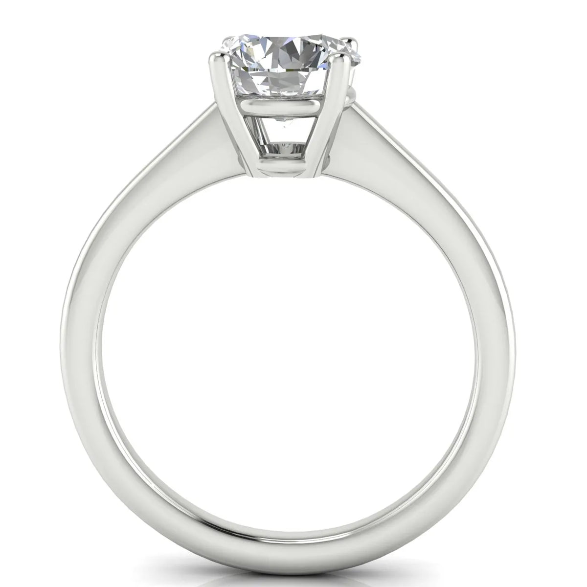 Vintage-Inspired Milgrain Engagement Ring