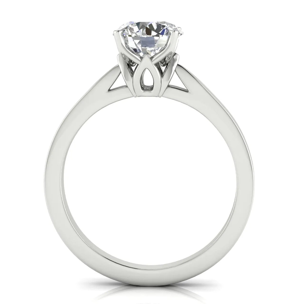 Timeless Solitaire Ring with Minimalist Design