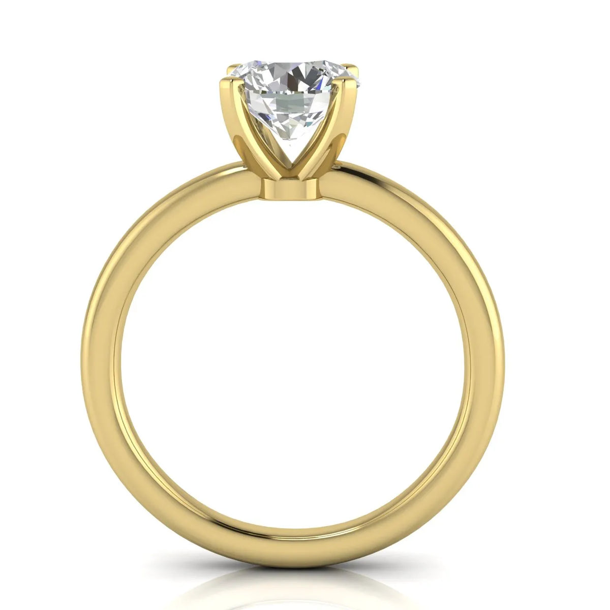 Classic Solitaire Ring with Timeless Elegance
