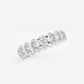 Cynthia 4 ctw Oval Lab Grown Diamond Eternity Band - 4.9mm Width