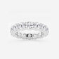 Paris 5 ctw Shared Prong Round Lab Grown Diamond Eternity Band - 4.5mm Width
