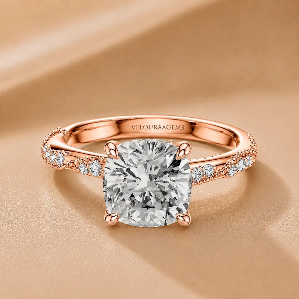 Classic Engagement Ring with Modern Luxury and Refined Beauty